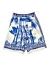 Zara Print Blue Board Shorts Size S - photo 1