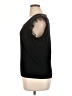 Sioni Black Short Sleeve Top Size XL - photo 5