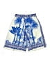Zara Print Blue Board Shorts Size S - photo 2