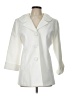 Giorgio Sant'Angelo 100% Polyester Ivory Blazer Size 10 - photo 1