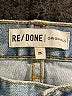 RE/DONE Hearts Blue Jeans Size 25 waist - photo 6
