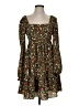 BCBG Paris Floral Green Casual Dress Size XS - photo 1