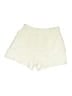 Stradivarius Ivory Shorts Size 2 - photo 1