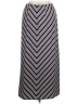Cato Chevron-herringbone Silver Casual Skirt Size 16w - photo 2