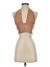 Princess Polly Tan Sleeveless Blouse Size 4 - photo 1
