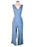 J.Crew Solid Blue Jumpsuit Size 6 - photo 1