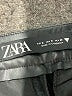 Zara Metallic Black Shorts Size S - photo 3