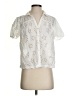 Michael Stars White Short Sleeve Blouse Size XS - photo 1