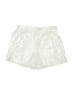 Unbranded 100% Polyester Metallic Silver Shorts Size XXL - photo 1