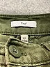 TNA 100% Cotton Green Cargo Pants Size 00 - photo 7