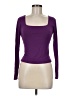 Assorted Brands Purple Long Sleeve Top Size M - photo 1
