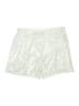 Unbranded 100% Polyester Metallic Silver Shorts Size XXL - photo 2