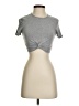 TOBI Gray Short Sleeve Top Size XS - photo 1