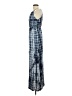SJS Tie-dye Blue Casual Dress Size S - photo 5