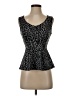 Deletta Black Sleeveless Top Size XS - photo 1