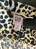 Gap Animal Print Gold Casual Dress Size 10 (tall) - photo 7