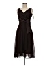 Evan Picone 100% Polyester Brown Cocktail Dress Size 6 Petite - photo 1