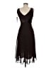 Evan Picone 100% Polyester Brown Cocktail Dress Size 6 Petite - photo 2