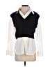 Elan White Sweater Vest Size S - photo 1
