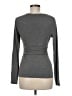 Tracy Reese Gray Long Sleeve Top Size M - photo 2