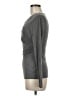 Tracy Reese Gray Long Sleeve Top Size M - photo 5