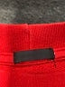 Osklen 100% Cotton Red Turtleneck Sweater Size L - photo 7