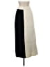Commense Color Block Ivory Casual Skirt Size XS - photo 1