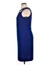 Calvin Klein Solid Blue Cocktail Dress Size 14 - photo 5