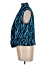 Eclair 100% Polyester Blue Sleeveless Blouse Size L - photo 5
