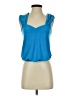Express Blue Sleeveless Blouse Size XS - photo 1