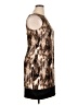 AB Studio Graphic Brown Cocktail Dress Size 14 - photo 4