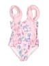 Hurley Paisley Pink One Piece Swimsuit 18-24 MO / 24 MO - photo 1