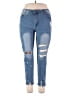 Unbranded Hearts Blue Jeans Size XXL - photo 1