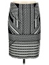Max Studio Chevron-herringbone Gray Casual Skirt Size XS - photo 1