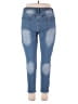 Unbranded Hearts Blue Jeans Size XXL - photo 2