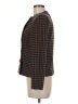 Salvatore Ferragamo 100% Wool Houndstooth Brown Wool Blazer Size 8 - photo 5