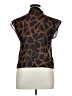 Sag Harbor 100% Polyester Animal Print Brown Sleeveless Blouse Size 10 - photo 2