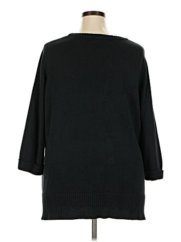 Woman Within Pullover Sweater (view 2)
