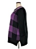 Woman Within Checkered-gingham Purple Pullover Sweater Size 22 (1X) - photo 5