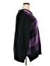 Woman Within Checkered-gingham Purple Pullover Sweater Size 22 (1X) - photo 4