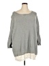 Avenue Gray Pullover Sweater Size 24 - 28 Plus - photo 1