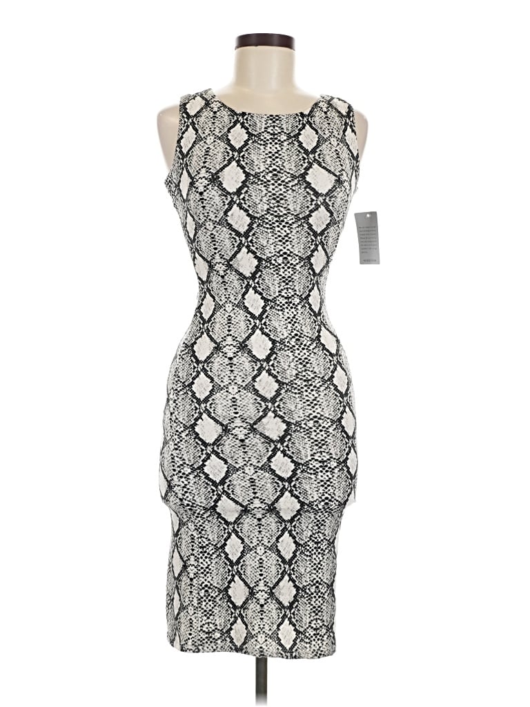 Pre-owned Velvet Torch Cocktail Dress In Silver
