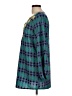 Mud Pie Green 3/4 Sleeve Blouse Size L - photo 5