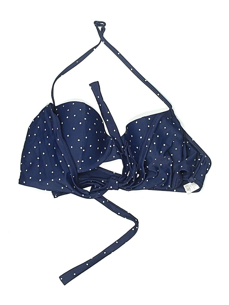 Pre-owned Old Navy Swimsuit Top Blue Stars Pattern Swimwear