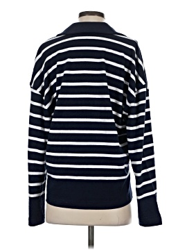 Madewell Rugby Polo Tee in Thin Stripe (view 2)