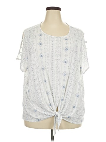 Fred David Short Sleeve Blouse (view 1)