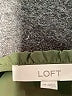 Ann Taylor LOFT 100% Polyester Green Long Sleeve Blouse Size M (petite) - photo 7