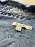 Chico's Blue Long Sleeve Button-Down Shirt Size XL (3.5) - photo 7