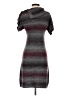 Sequin Hearts Chevron-herringbone Gray Cocktail Dress Size S - photo 2