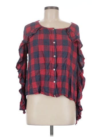 Tinseltown 3/4 Sleeve Blouse (view 1)